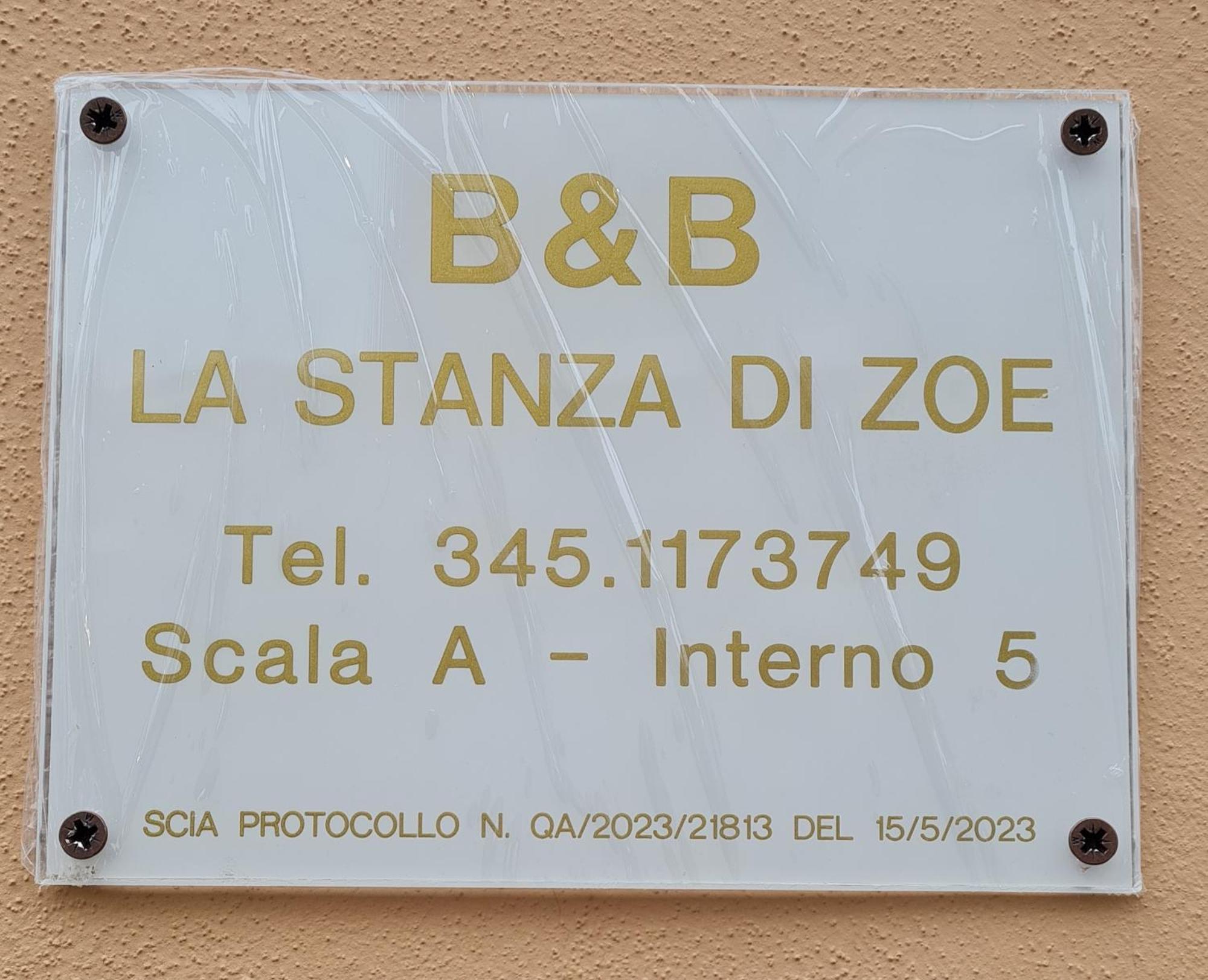 B&B La Stanza Di Zoe Róma Kültér fotó